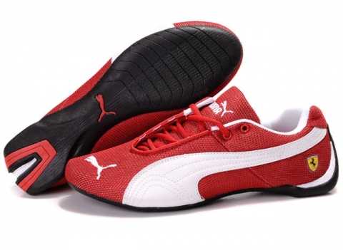 chaussure puma rouge homme