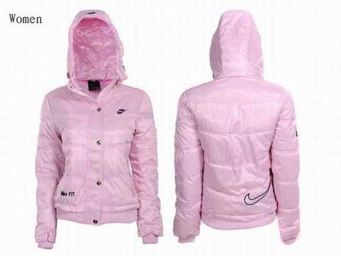 doudoune nike rose