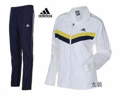 survetement adidas vert et noir